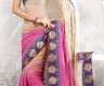 Traumhaftes Elegantes Net Saree (Sari)...